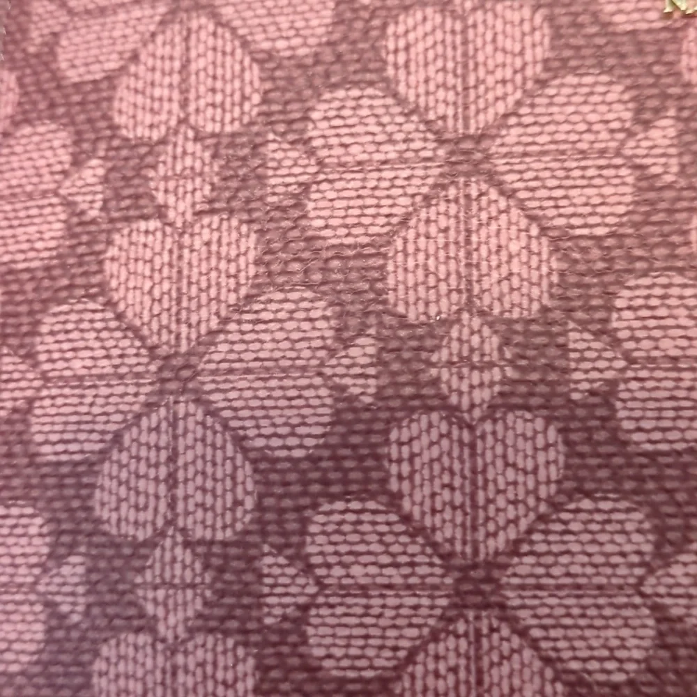 Kate Spade Lucy small floral grenache Spade logo zip wristlet wallet - Picture 5 of 11